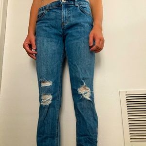 old navy boyfriend jeans size 0